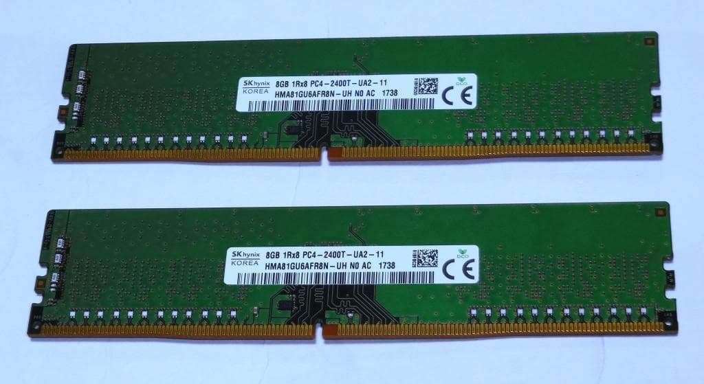 メモリー SK Hynix DDR4-2400(1200MHz) 16GB