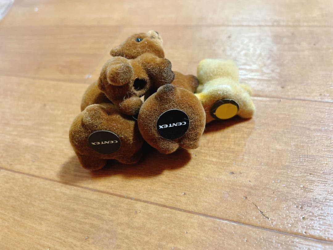 CENTEX センテックス フロッキー 人形 クマ 熊 くま イチゴ ぬいぐるみ