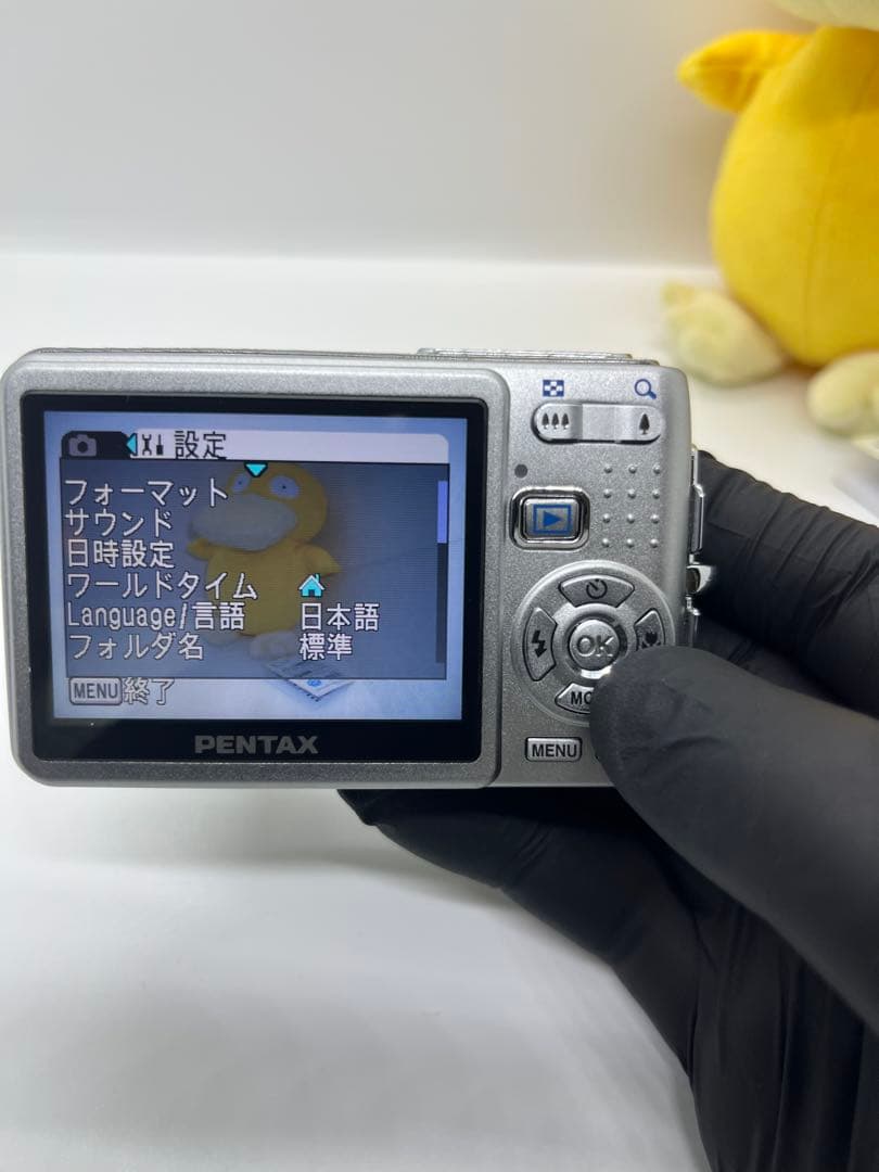 美品　PENTAX Optio A20 シルバー