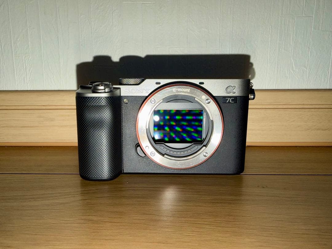 【美品】SONY α7C ボディ ブラック ILCE-7C（シャッター数少）