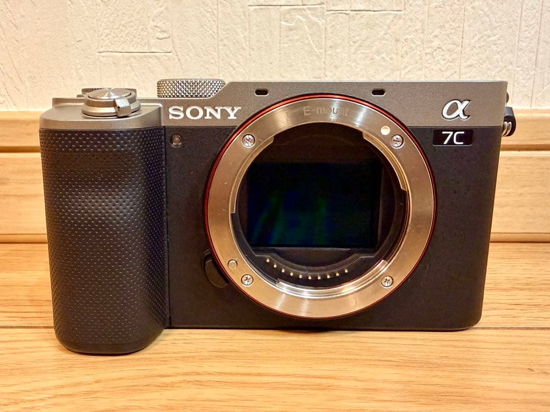 【美品】SONY α7C ボディ ブラック ILCE-7C（シャッター数少）