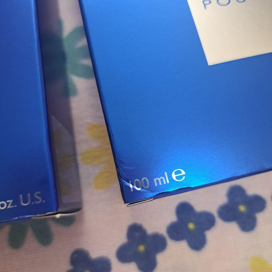 ブルガリ　ブルー　プールオム　オードトワレ　香水　100ml　2本