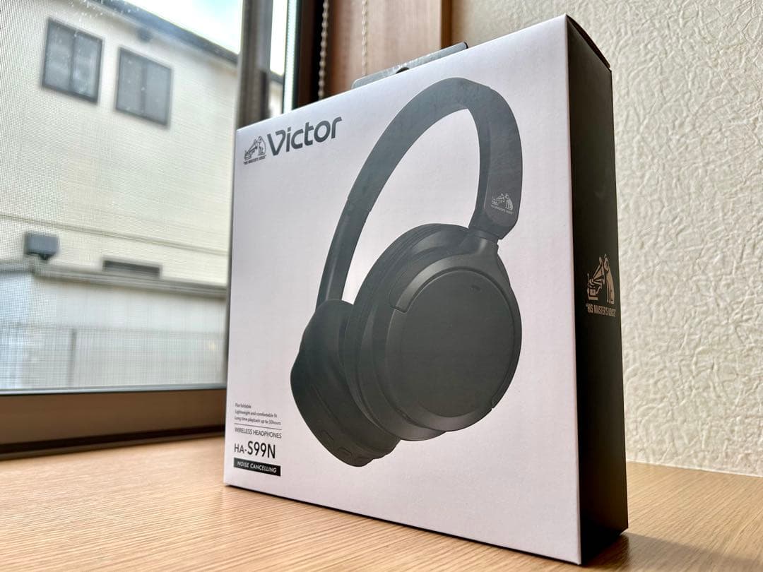 ＜新品未開封＞Victor ワイヤレスヘッドホン HA-S99N-B ブラック
