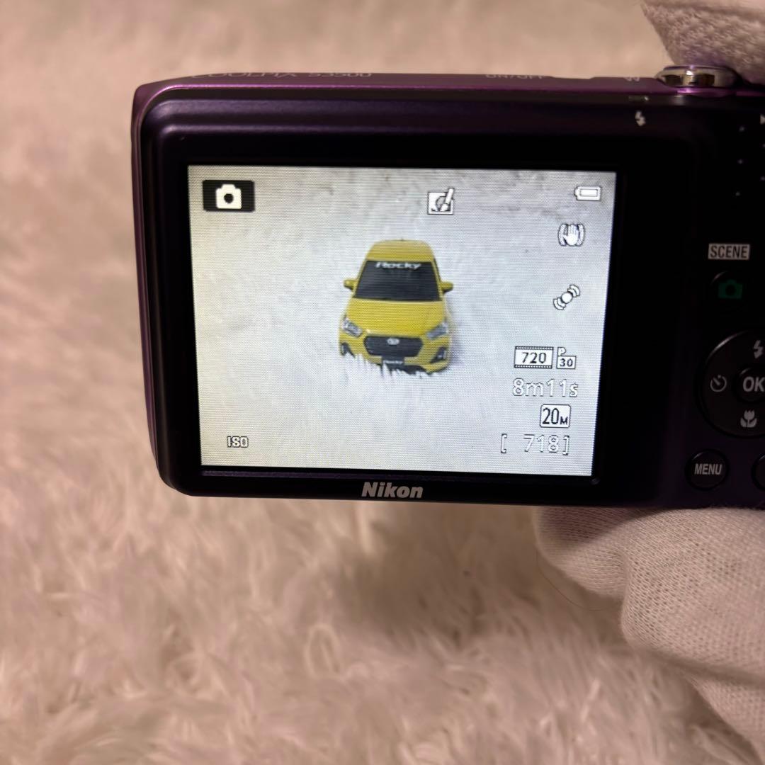 【希少✨】ニコン Nikon クールピクス COOLPIX S3500 パープル