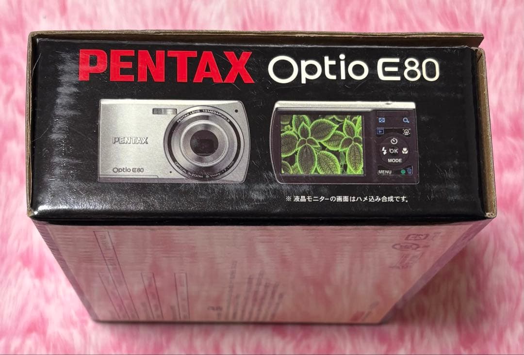 【中古・動作確認済】PENTAX Optio E80 乾電池式