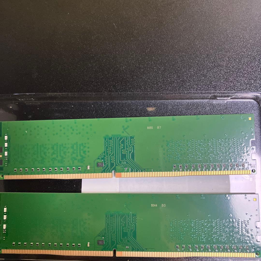 Kingston DDR4 2400 8GB✖︎2 KVR24N17s8/8 中古