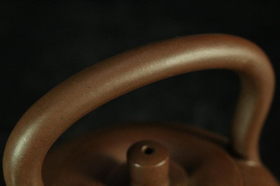 shencu 中国美術 煎茶 紫泥 茶器 急須 在印(K-YC690)
