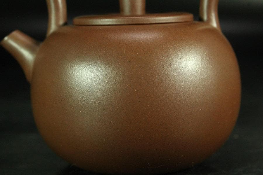 shencu 中国美術 煎茶 紫泥 茶器 急須 在印(K-YC690)