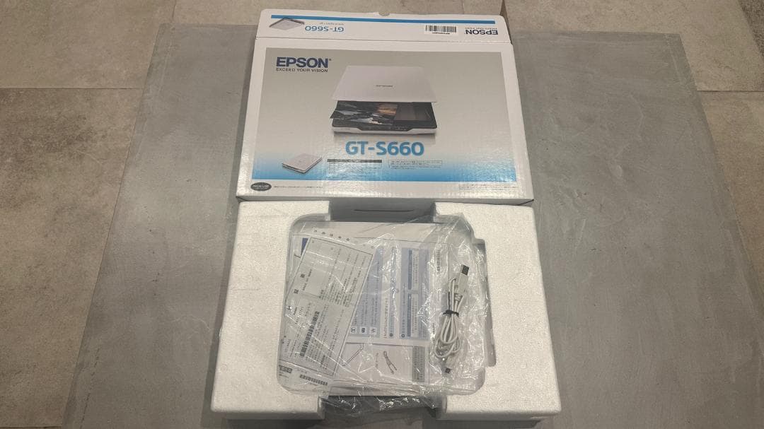 EPSON GT-S660 フラットベッドスキャナー　使用は動作確認のみ