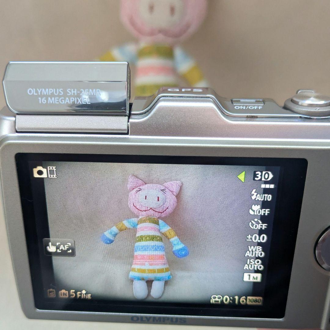【美品】OLYMPUS SH-25MR 16MP コンパクトデジカメ 動作確認済