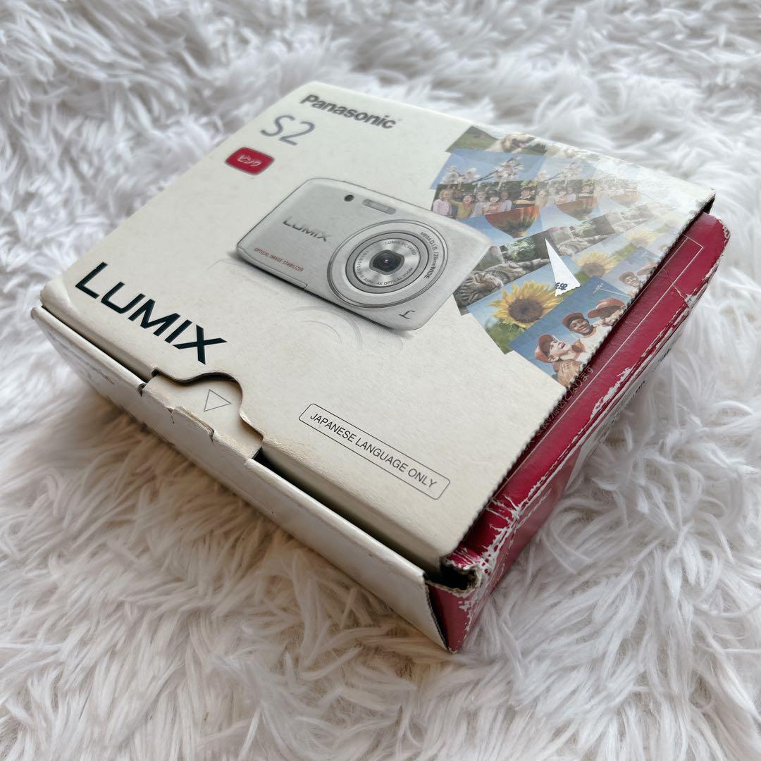 【極美品】Panasonic LUMIX DMC-S2 ピンク デジタルカメラ