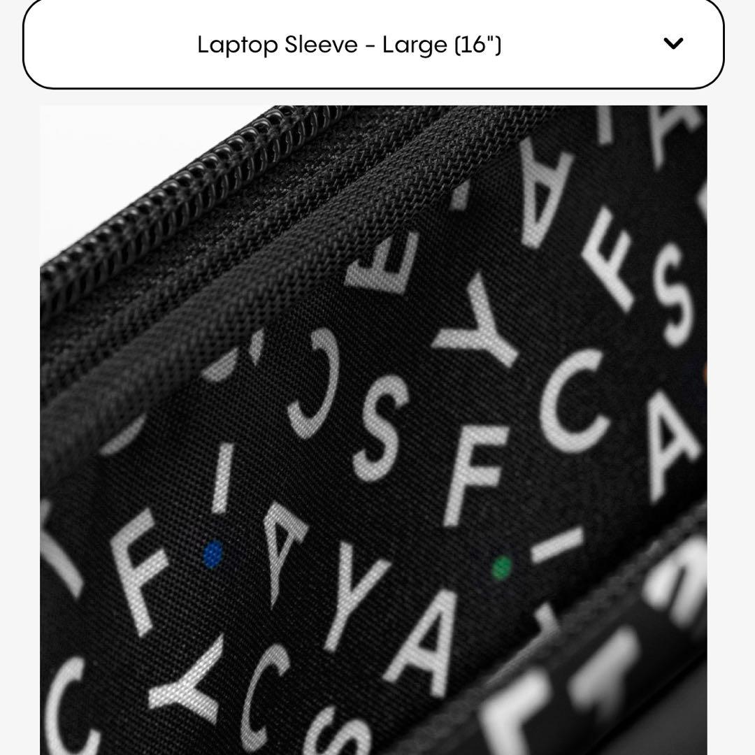CASSETIFY 村上隆コラボ　カラフル花柄 ラップトップスリーブ 16インチ