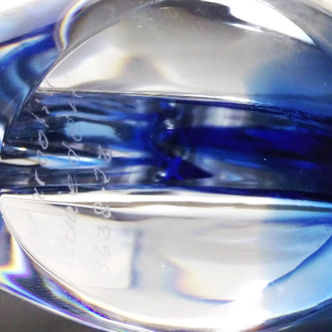 Marcolin Art Crystal マルコリン クリスタル ボート 船 青