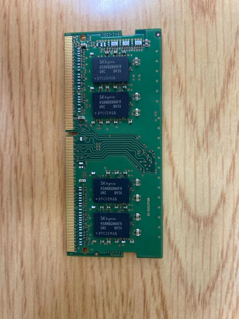 #5【動作確認済】SK Hynix DDR4 8GB×2枚セット ノート用