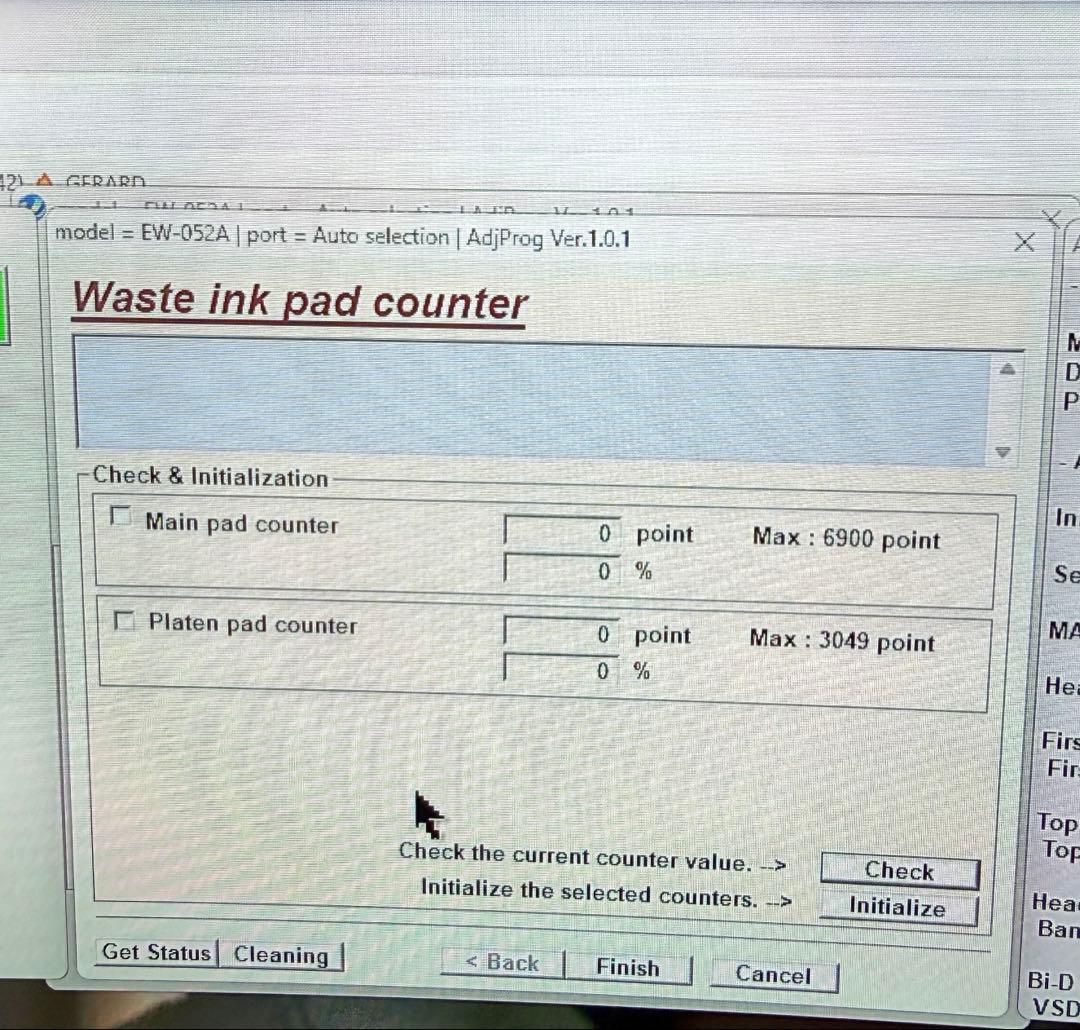 EPSON EW-052A インクジェットプリンター