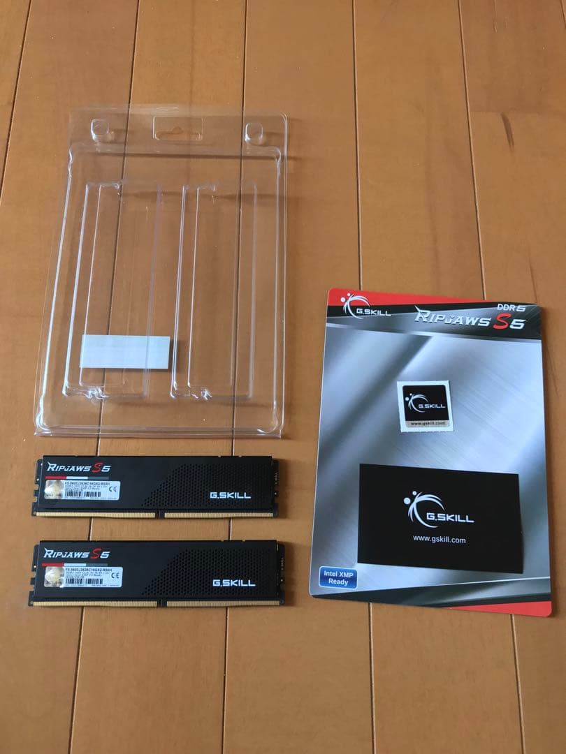 G.SKILL Ripjaws S5 DDR5-5600 32GB 動作確認済