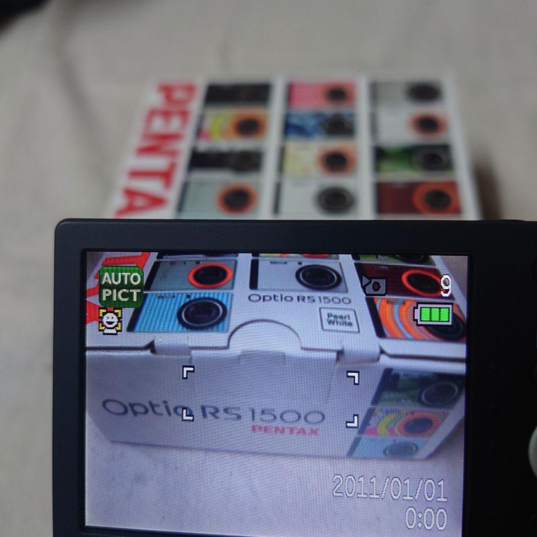 ペンタックス Optio RS1500 パールホワイト②