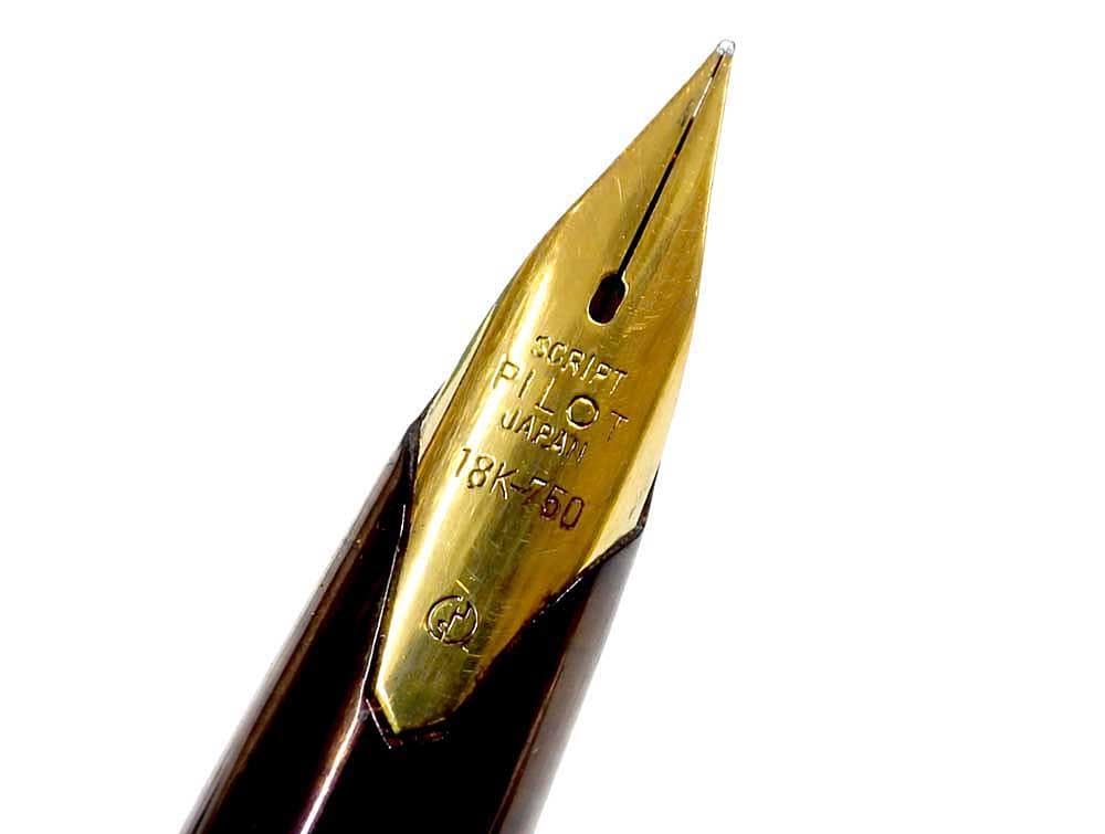 PILOT(パイロット)万年筆 18K(750)ペン先 日本製