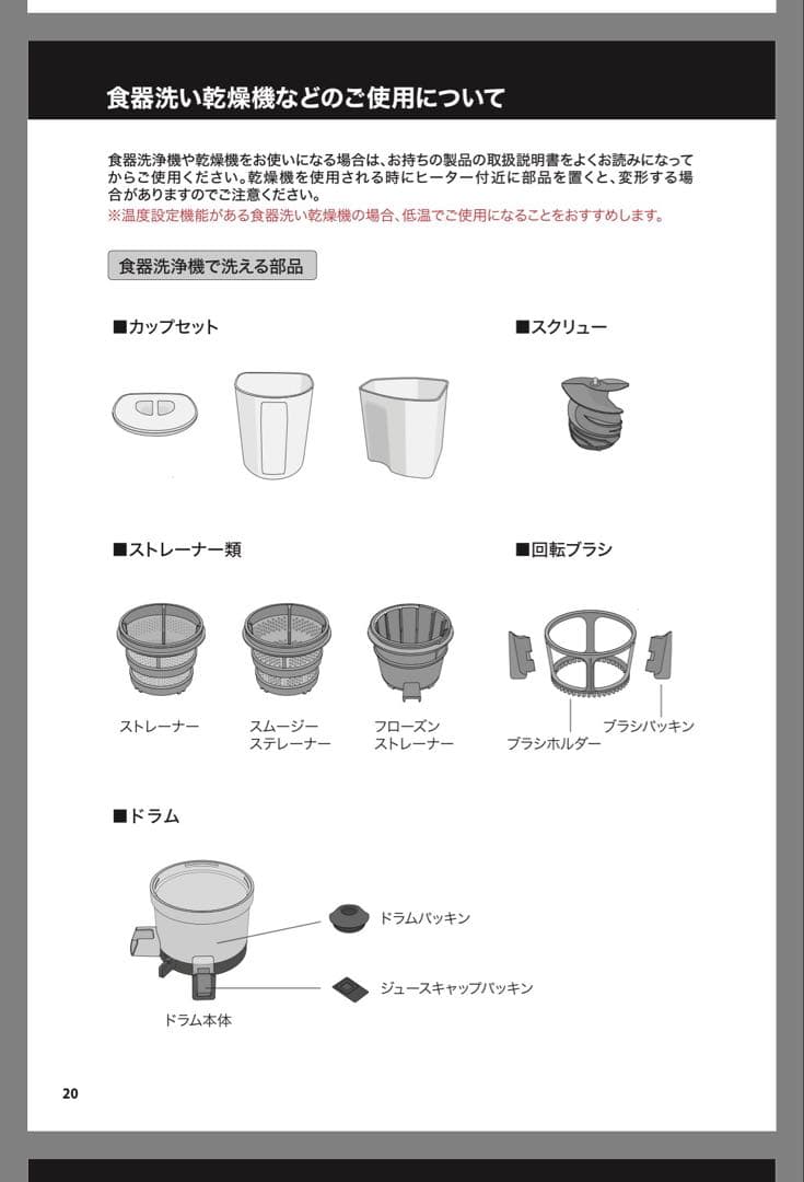 Hurom スロージューサーH-AA-RBA17 レッド