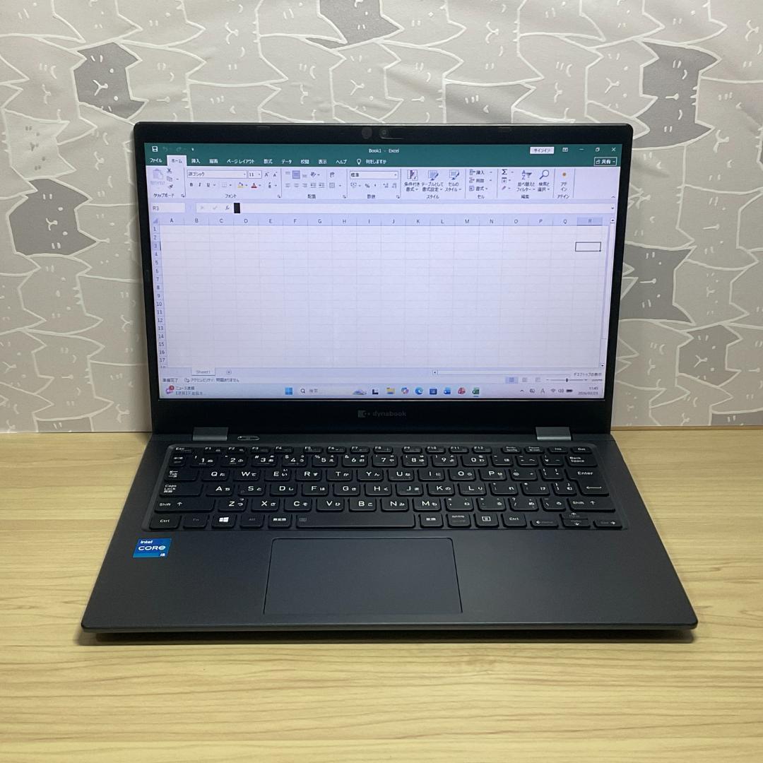 美品・軽量＞dynabook G83 i5/8G/SSD512G/Office付