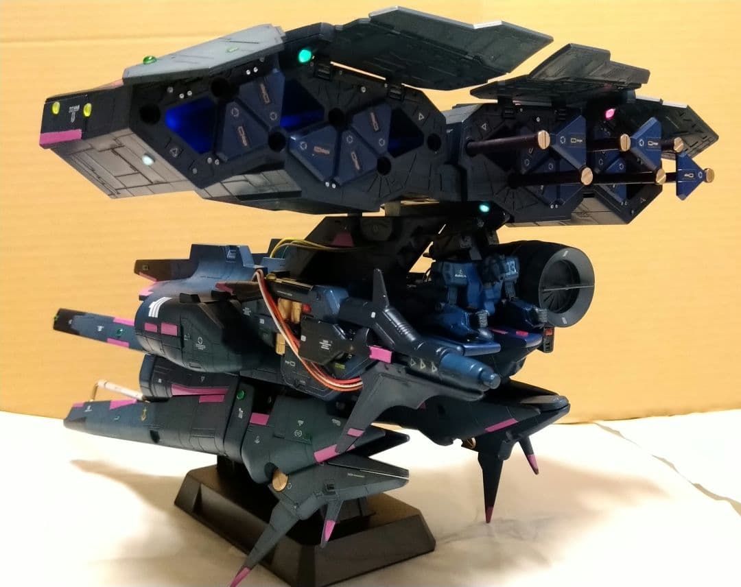 【オマケ付】 機動戦士ガンダム0083 デンドロビウム　電飾追加 配色違い