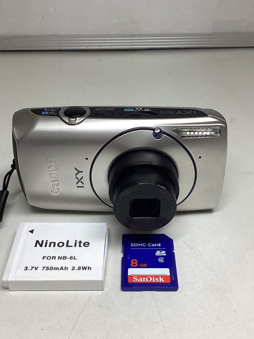 C*a様 Canon IXY 30S デジタルカメラ 本体 + 付属品　撮影可能