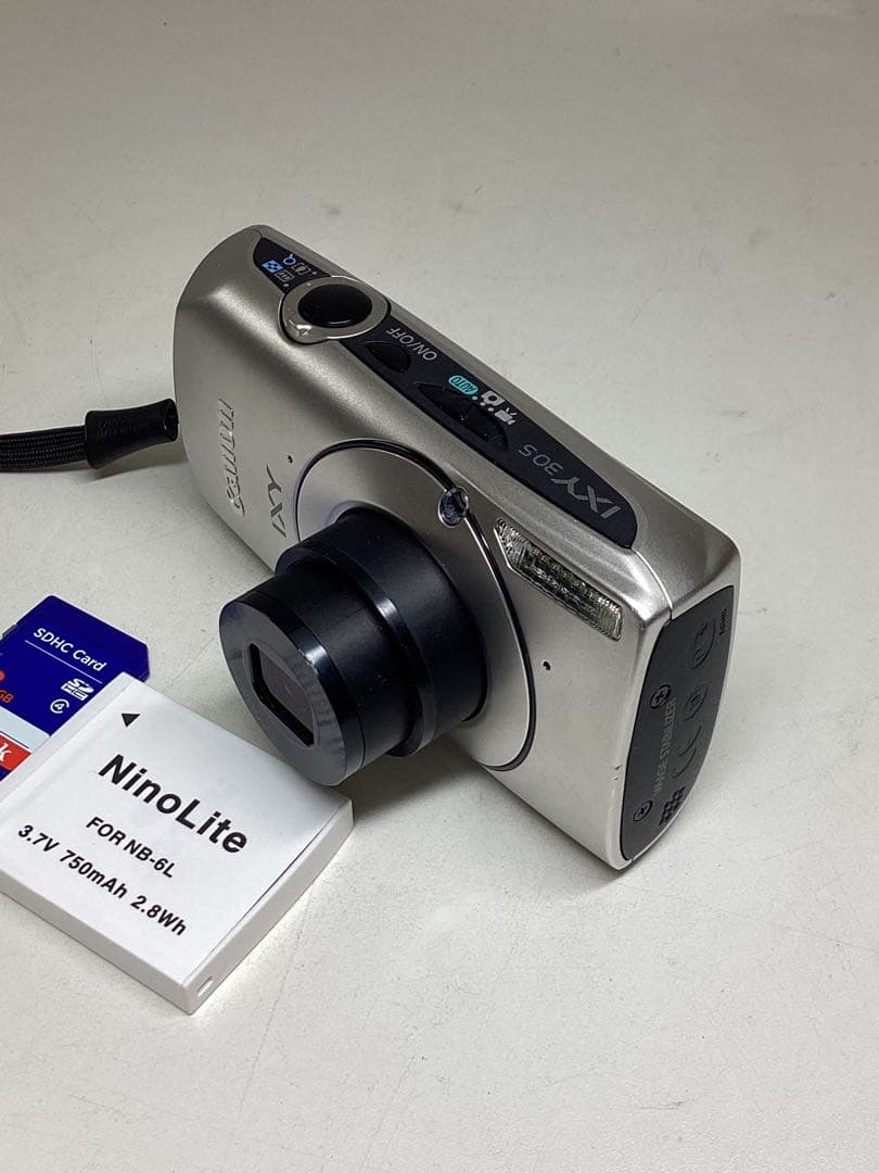C*a様 Canon IXY 30S デジタルカメラ 本体 + 付属品　撮影可能