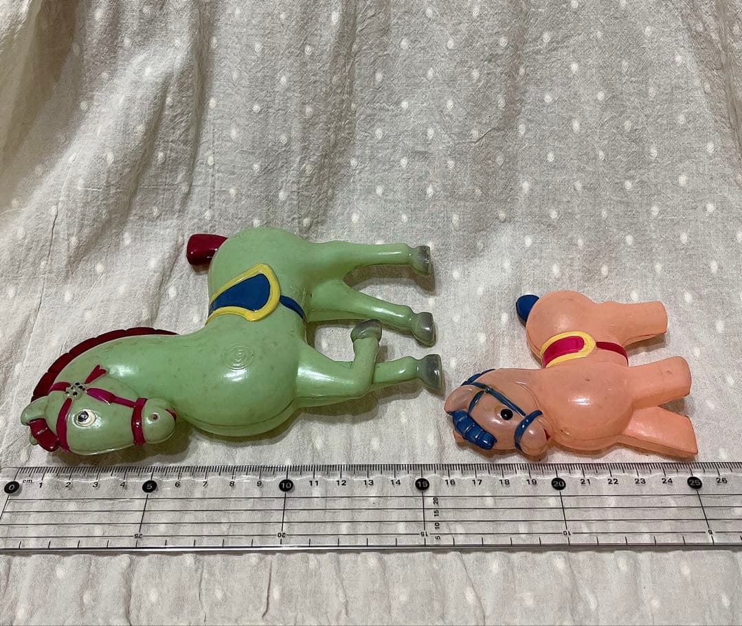 当時物　昭和レトロ　レトロ　セルロイド　人形　うま　馬　おもちゃ　玩具　当時物