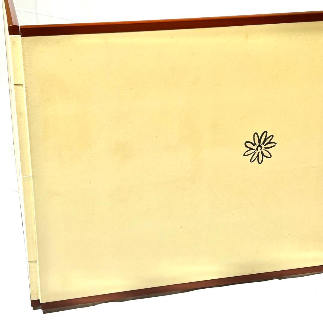 風炉先屏風　『主婦の友社　梅菊散らし』　即中斎好み　元箱付　茶道具　茶道　工芸品