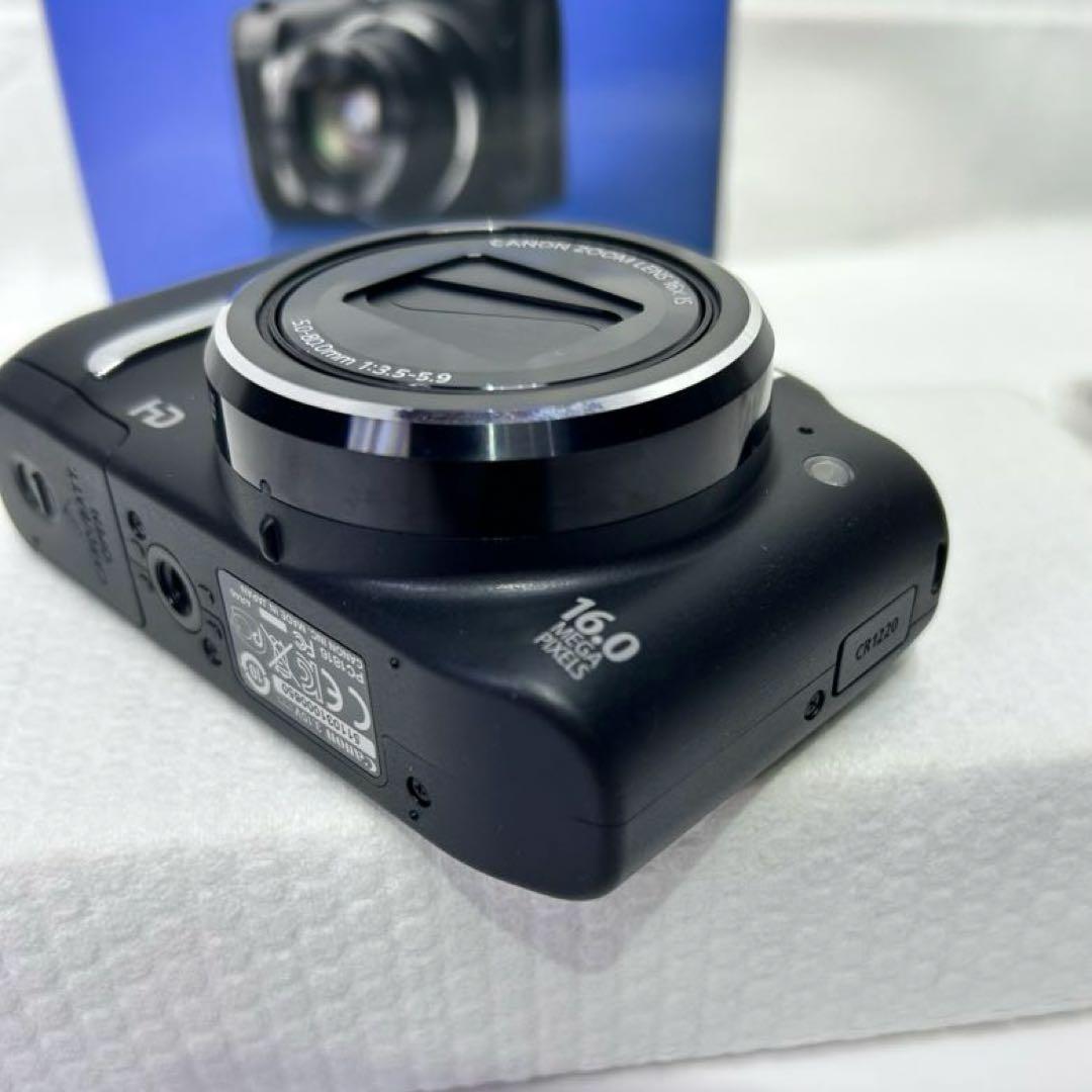 美品 Canon デジカメ ブラックPowerShot SX160 IS
