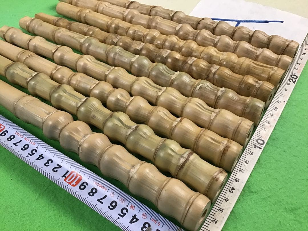 釣り具・その他グリップ用布袋竹「太・極上物・芽取り済み」9本セットA