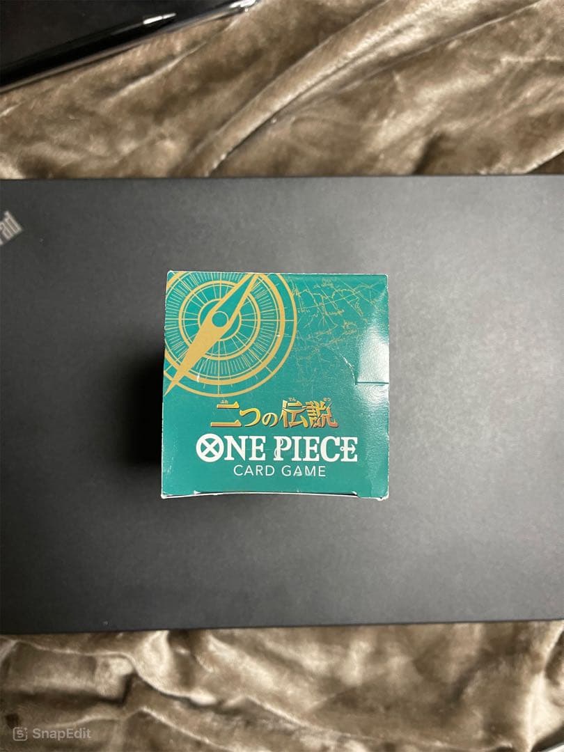 二つの伝説 ONE PIECE CARD GAME 1BOX テープ付き