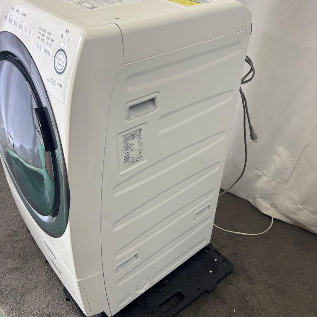 283　SHARP　ドラム式洗濯機　乾燥　7キロ　一人暮らし　設置無料　安い‼️