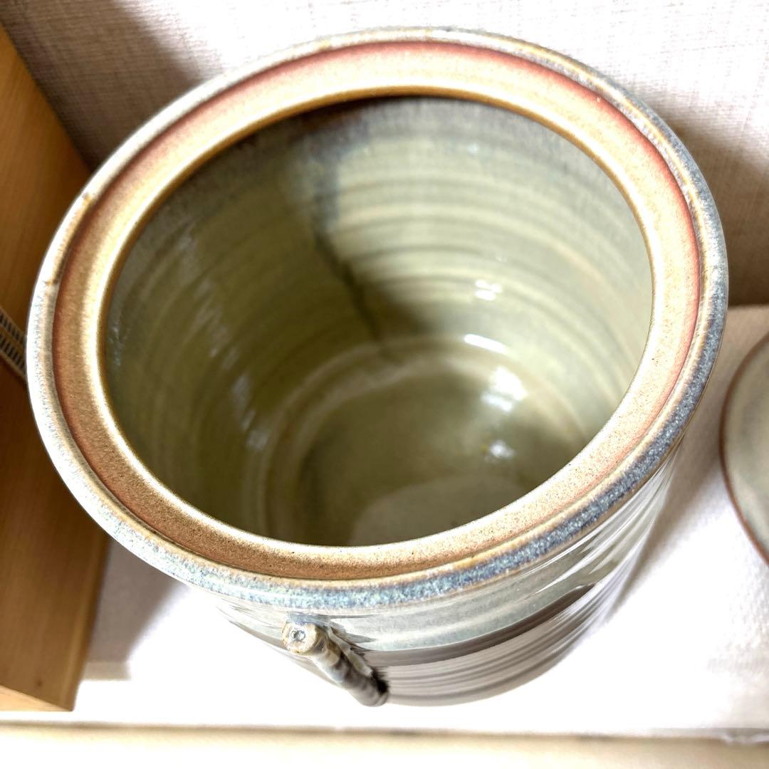茶道具　水指　瀬戸焼香舟作　美品