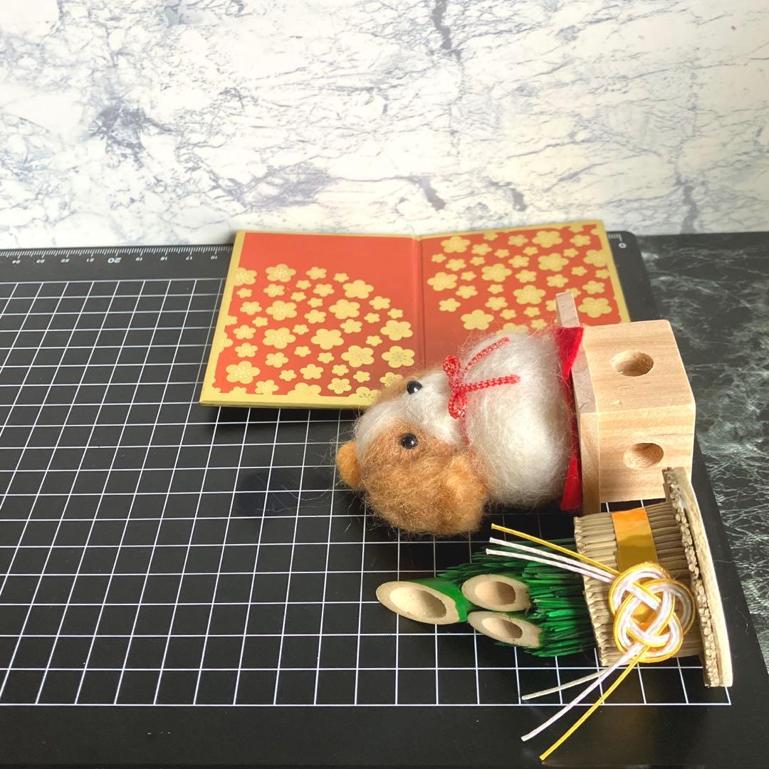 羊毛フェルト 犬 キャバリア フレブル 鏡餅 ツリー カレンダー 専用
