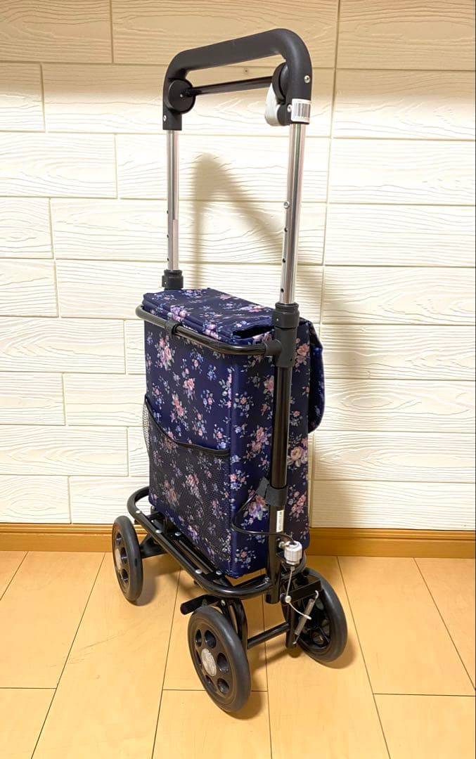 【良品】どこでもキャリー RS-300KH 紺花柄 マキテック