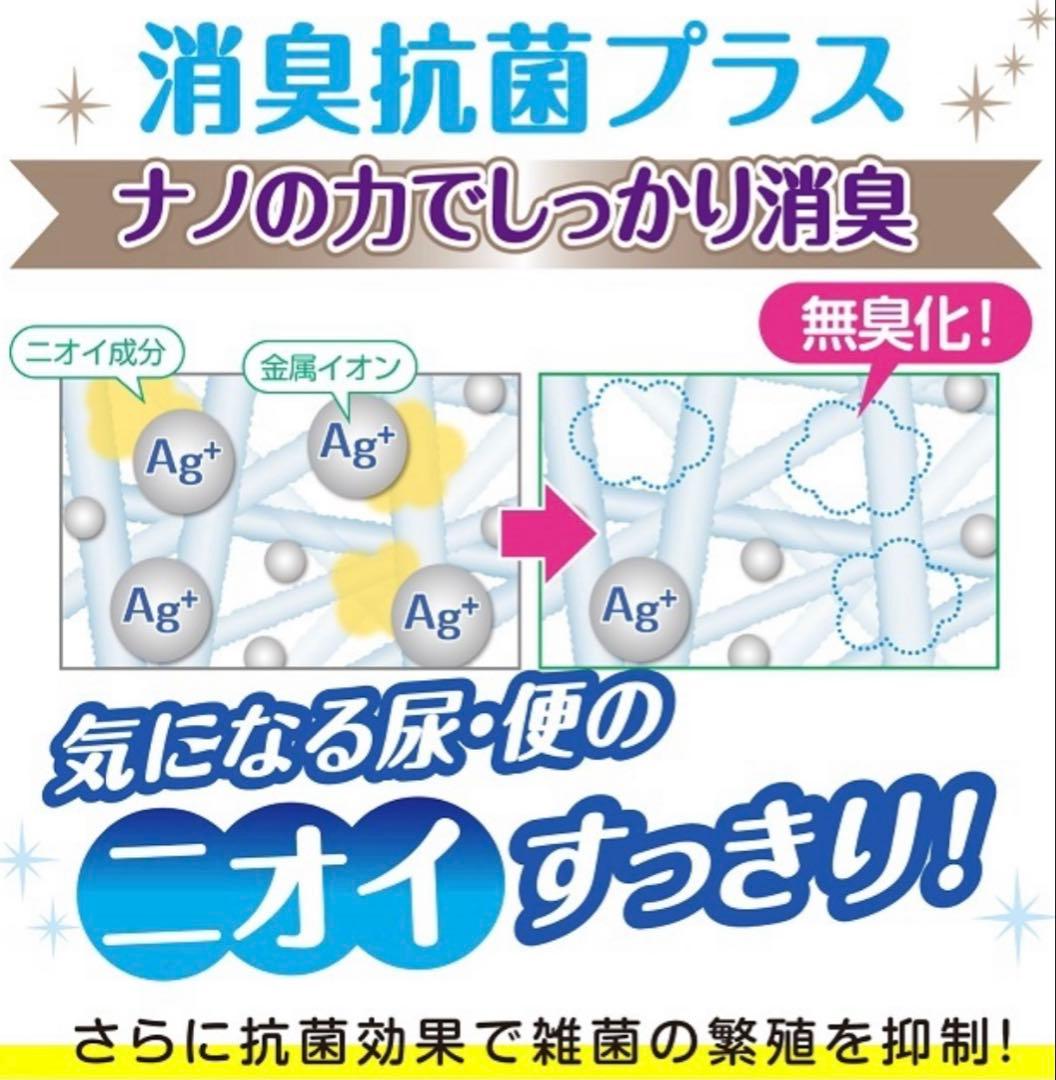 クレシア　肌ケア アクティ L-LL うす型パンツ型おむつ　5パック
