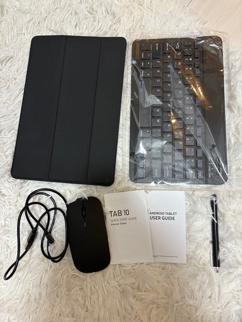 タブレット　Android15 アンドロイド　黒　10インチ　64GB Wifi