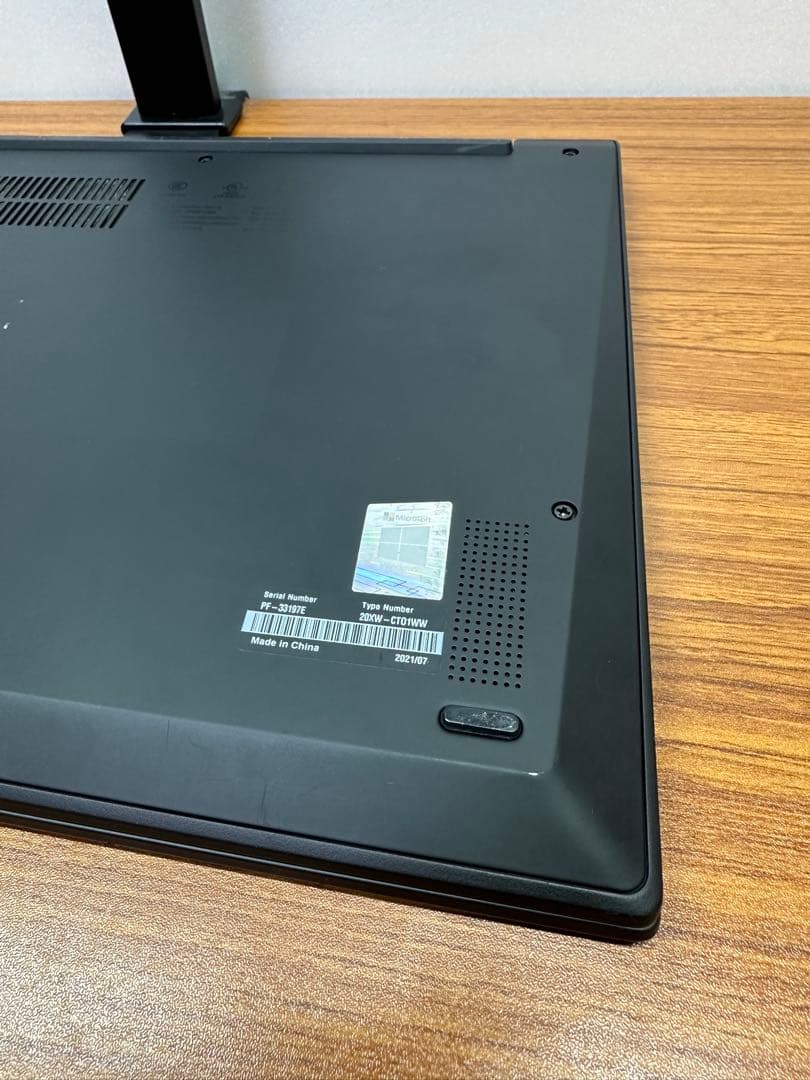 Windowsノート本体 2. Lenovo X1 Carbon Gen9 i5-1135G7 32Gb