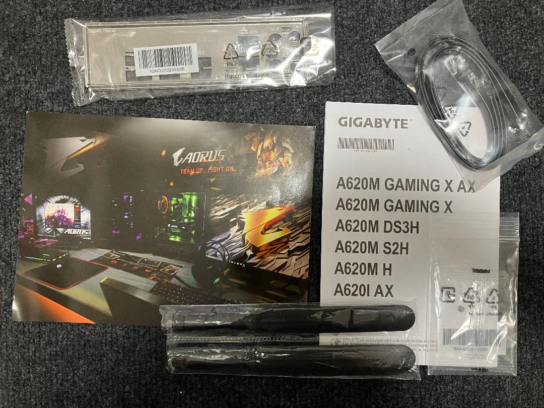 【最終値下げ・美品】GIGABYTE A620I AX Mini-ITX/AM5
