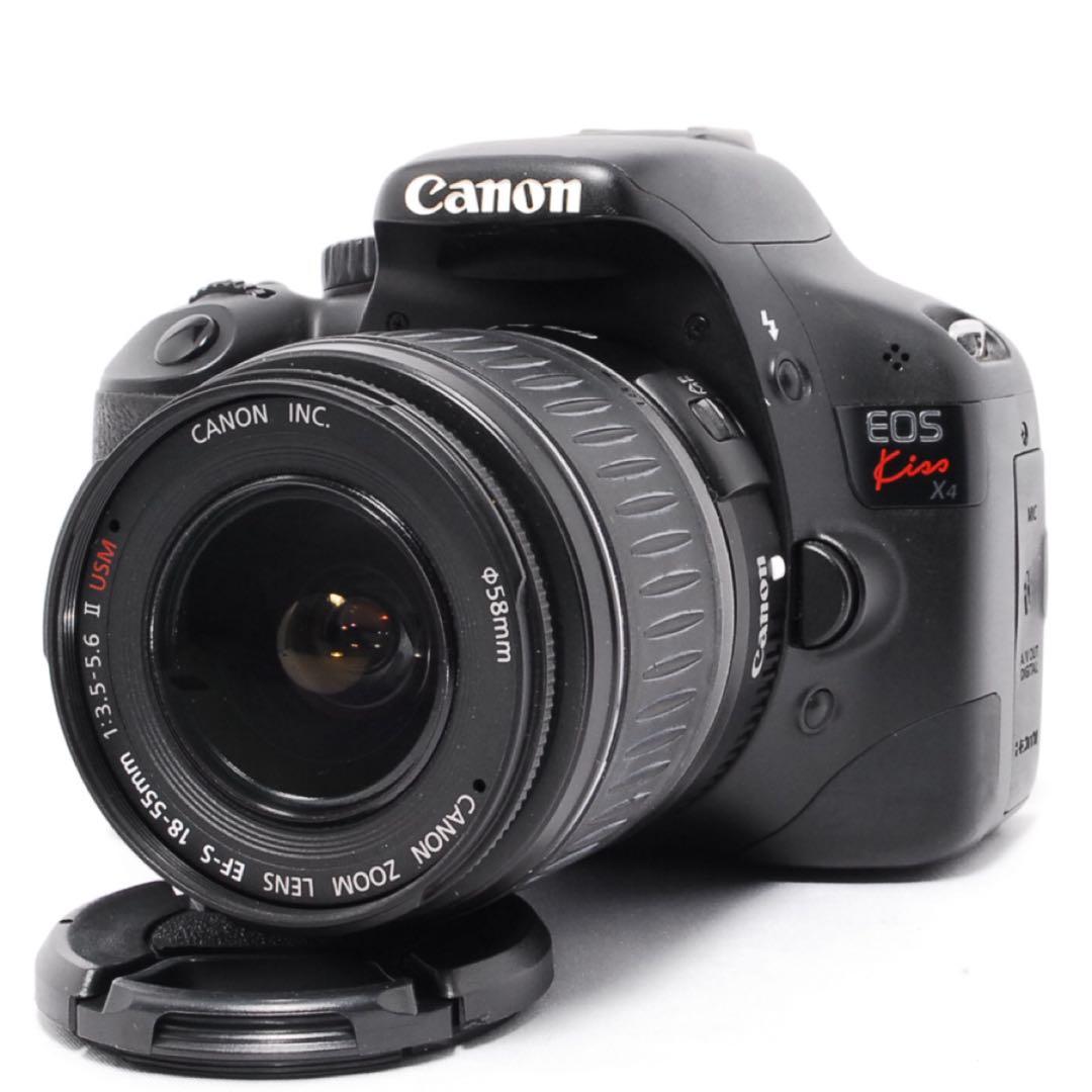 ◆すぐ使える◆一眼レフカメラ◆Canon Kiss X4◆使い易い◆スマホ転送◆