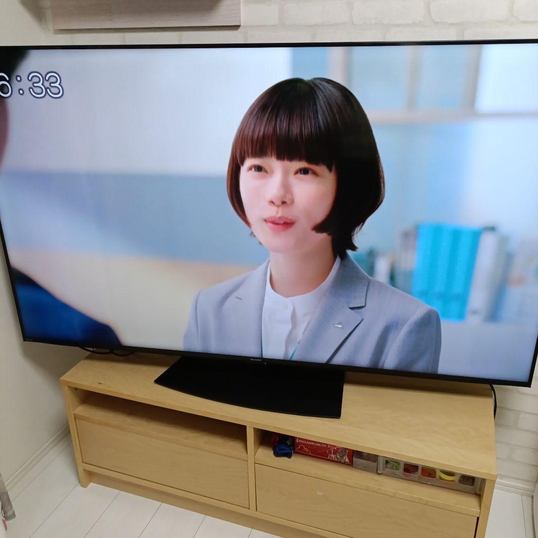 SHARP　65インチ　大画面液晶テレビ 2021年製　 4T−C65DL1