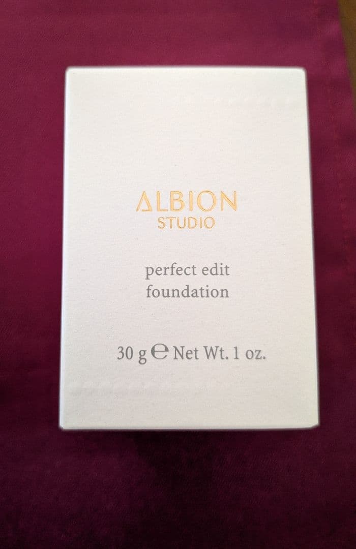 新品未使用ALBIONスタジオperfect edit foundationデパ