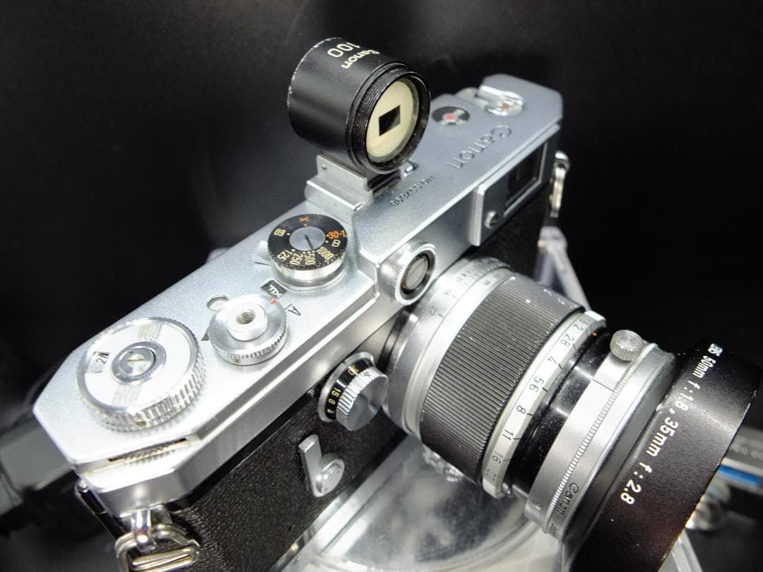 キャノンVT Deluxe／キャノン50㎜f1.8Ⅱフード付【実写確認整備品】