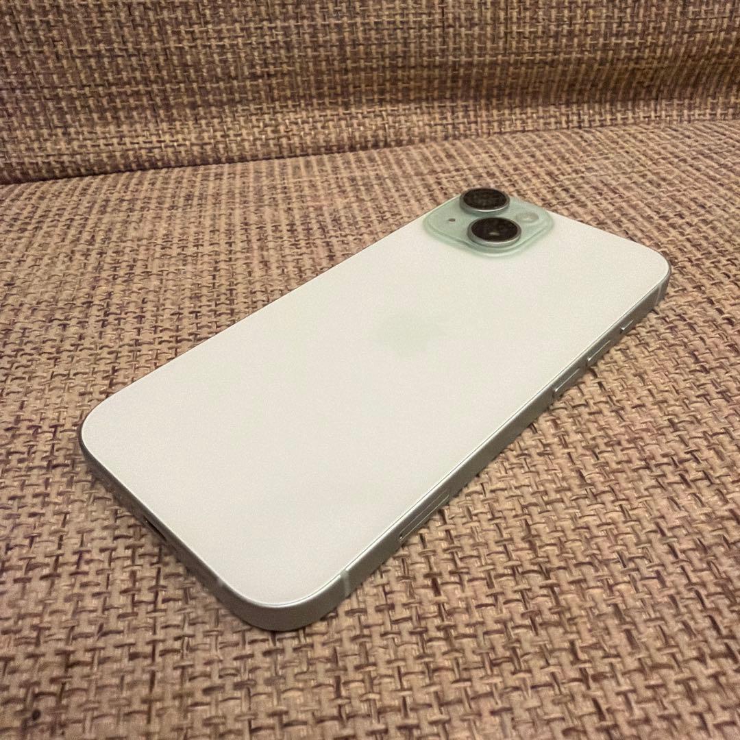 【美品】iPhone15 128G グリーン