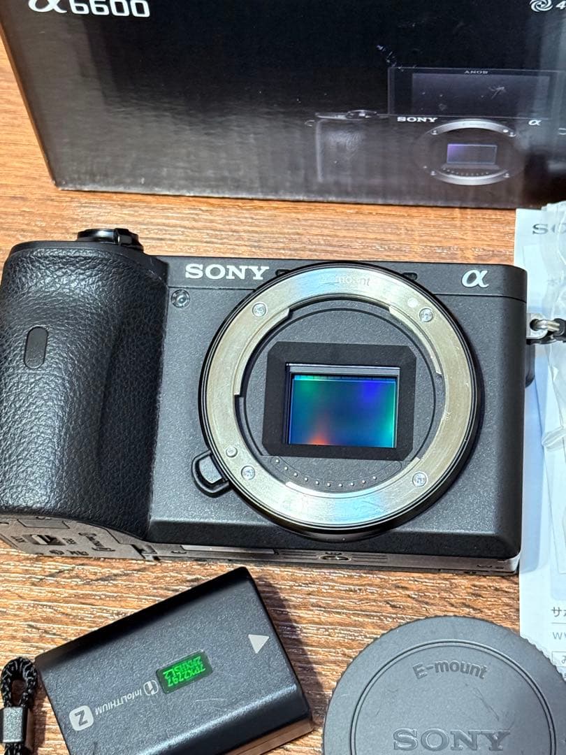 SONY α6600 ミラーレスカメラ 本体とレンズsigma18-50f2.8