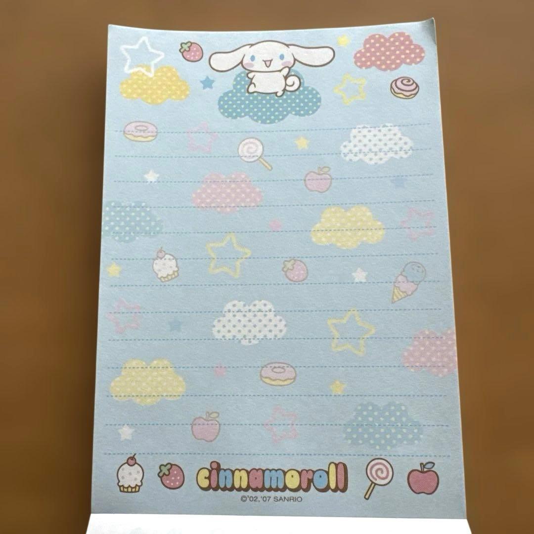 シナモロール メモ帳　まとめ売　シナモン ボックス　平成レトロ
