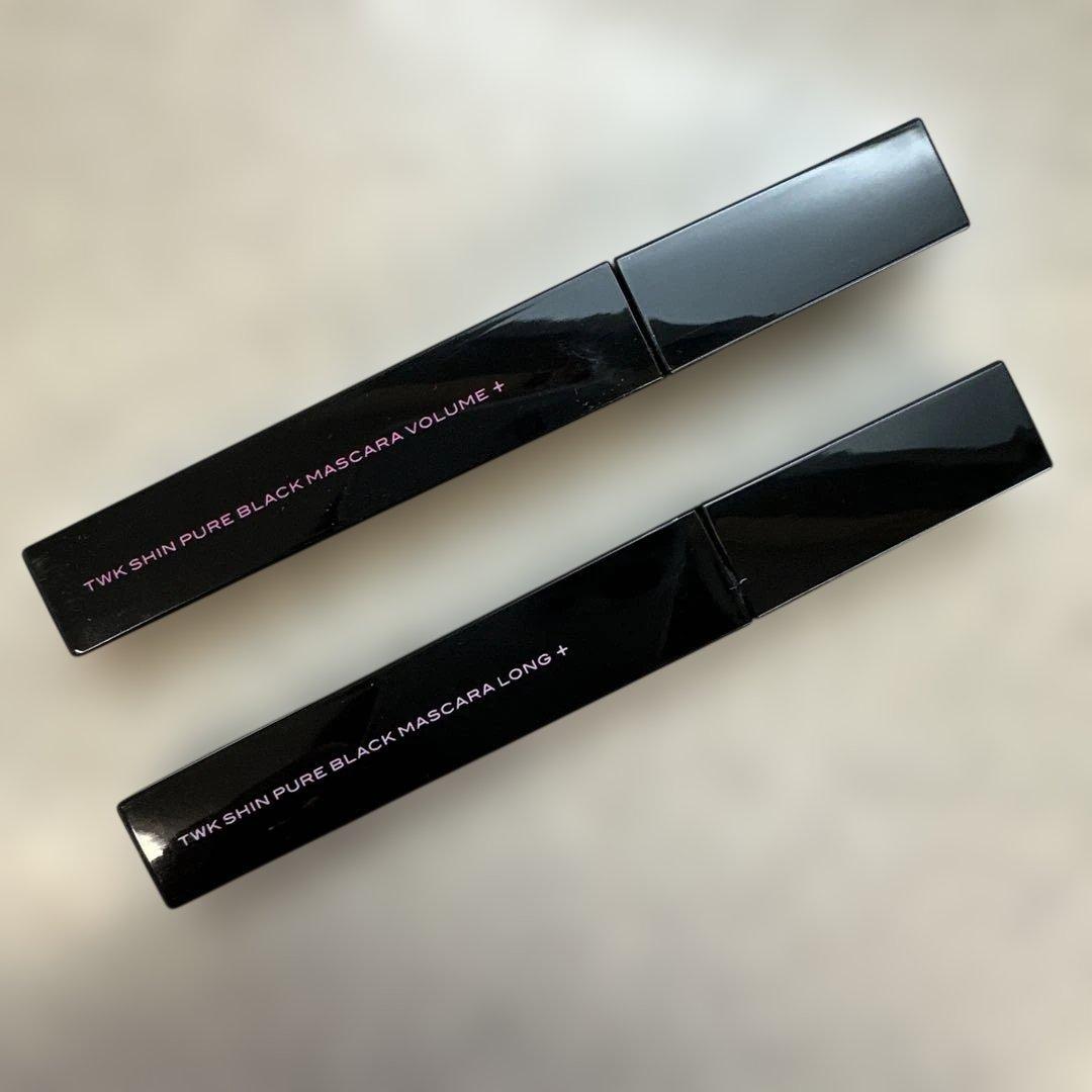 TWK SHIN PURE BLACK MASCARA 2本ボリューム・ロング
