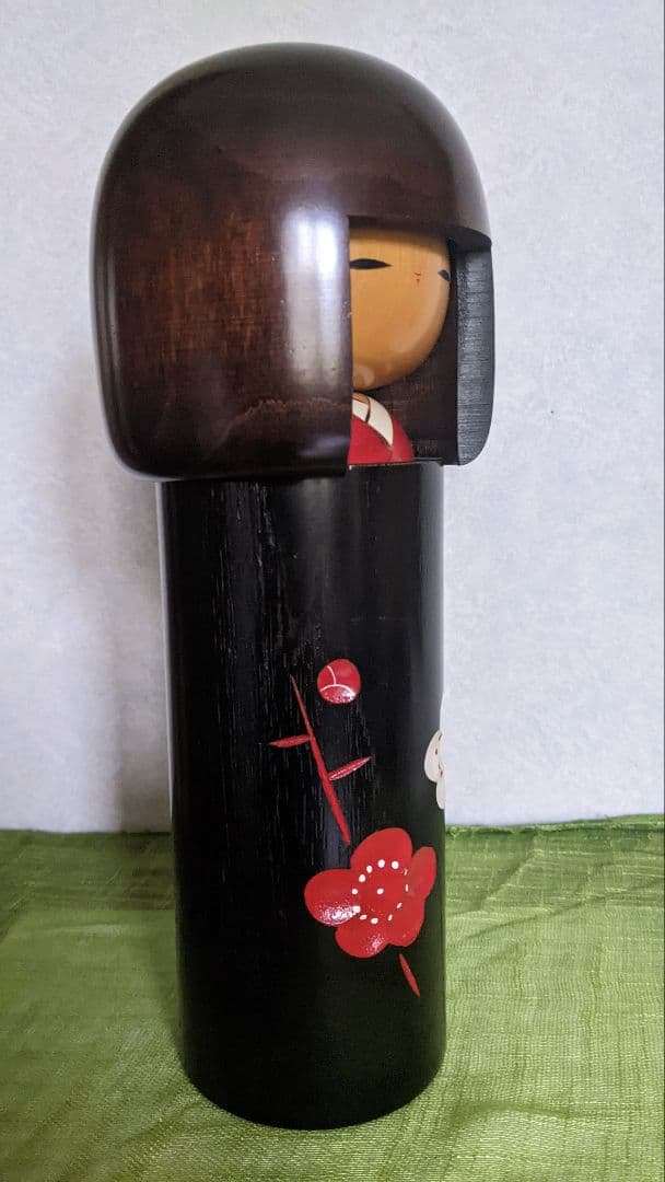 こけし　卯三郎「幸の花」 特大　高さ30センチ 定価22000円
