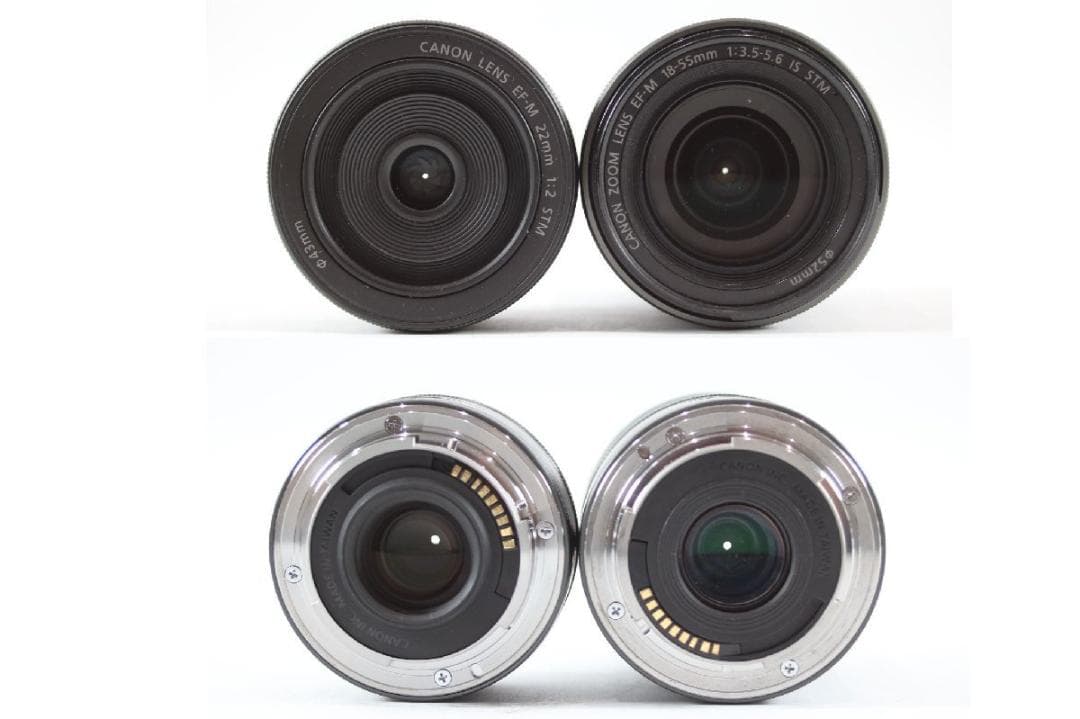 Canon キャノン EOS M ミラーレス一眼 EF-M ダブルレンズキット